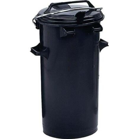 Mülleimer 50l Ku.anthrazit m.Bügel SULO