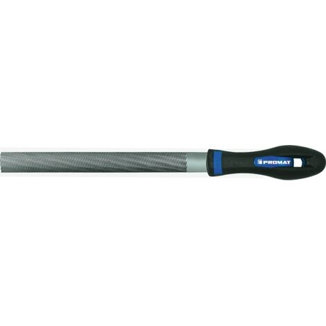 Halbrundfeile L.200mm Hieb2 DIN7261-E PROMAT Q.21x6mm SB-verpackt