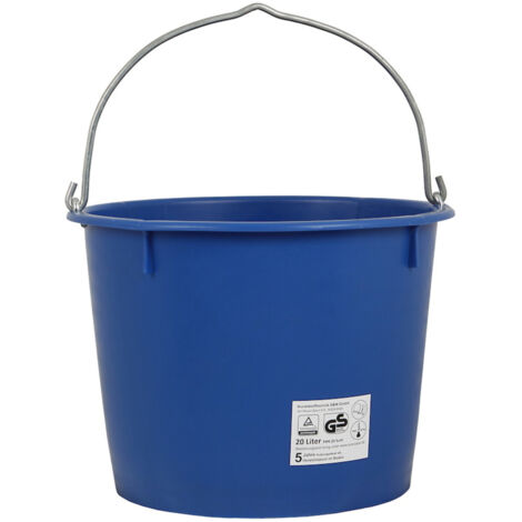Baueimer 20l schwer blau Spezialku. (1/2)