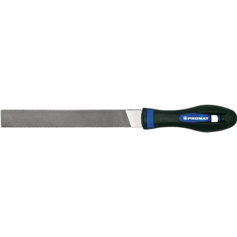 PROMAT Werkstattfeile DIN 7261 Länge 200 mm Querschnitt 20 x 5 mm Hieb 2 Flachs (1/4)