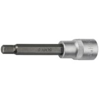 Steckschlüsseleinsatz SW10mm 1/2Zoll L.100mm Innen-6KT PROMAT f.4KT-Antrieb