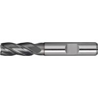 Schaftfräser DIN844 Typ N D.4mm HSS-Co8 TiCN 4 Schneiden kurz