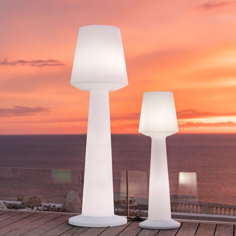 Lampadaire ext filaire AUSTRAL Blanc Polyéthylène H170CM