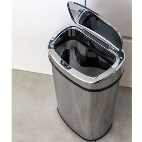 Poubelle de cuisine automatique MAJESTIC Argent Acier inoxydable 58 L