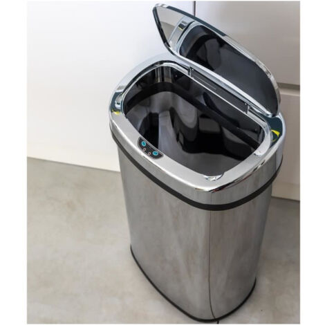 Poubelle de cuisine automatique MAJESTIC Argent Acier inoxydable 80 L