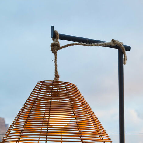 Support de lampe HOLD ME Gris Metal 41CM