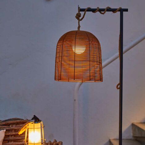 Support de lampe HOLD ME Gris Metal 41CM