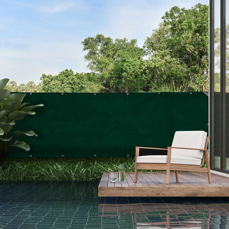 Brise vue renforcé 1.5x10 m PRO Vert HDPE 300gr