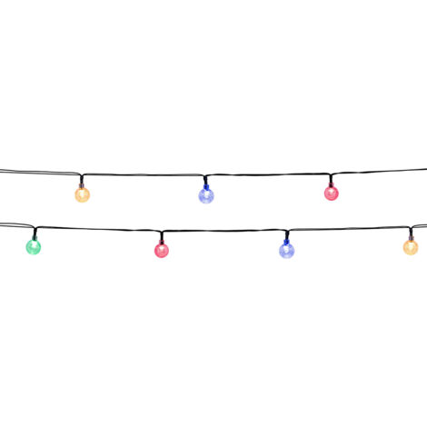 Guirlande solaire FESTY COLORS - 5,80 m - 5 lumens - LUMISKY (1/3)