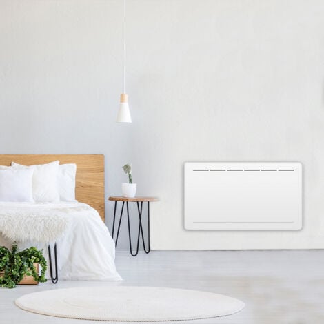 Radiateur électrique à inertie fonte TANA Blanc Fonte 1500W