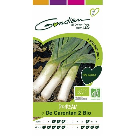 Gondian - poireau de carentan 2 bio (1/3)