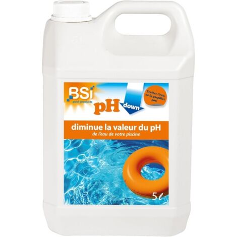 BSI - pH Moins - Liquide - Pour Diminuer Et Stabiliser Le Potentiel Hydrogène De