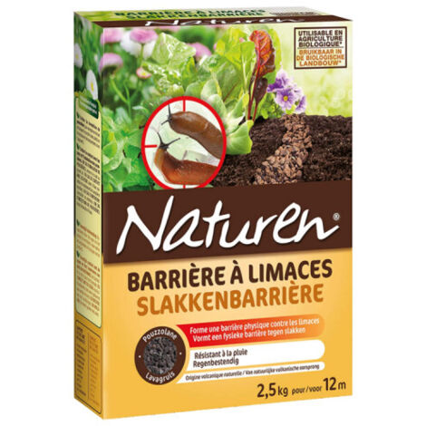 NATUREN NBLIM250 - Barrière à Limaces Granulés UAB 2,5 kg (1/4)