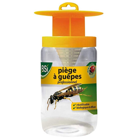 BSI - Puissant Piège A Guèpes Et Frelons - Adapté Aux Frelons Asiatiques
