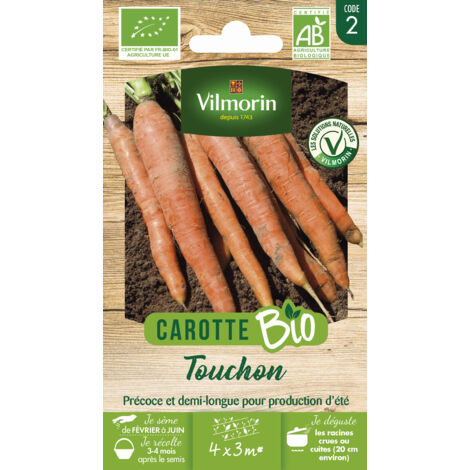 Vilmorin - Carotte Touchon Bio (1/2)