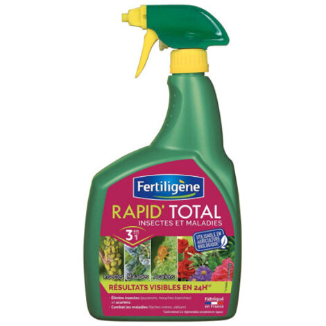 Fertiligène - Insectes et Maladies Prêt à l'emploi - 800ml (FTOT800)