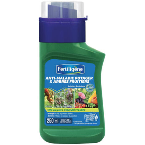 Fertiligène - Anti-maladies potager et arbres fruitiers 250ml