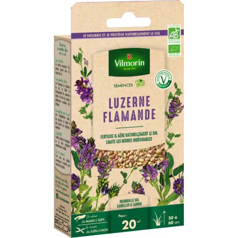 Engrais vert Luzerne flamande - BIO - Petit Modèle Vilmorin (1/3)