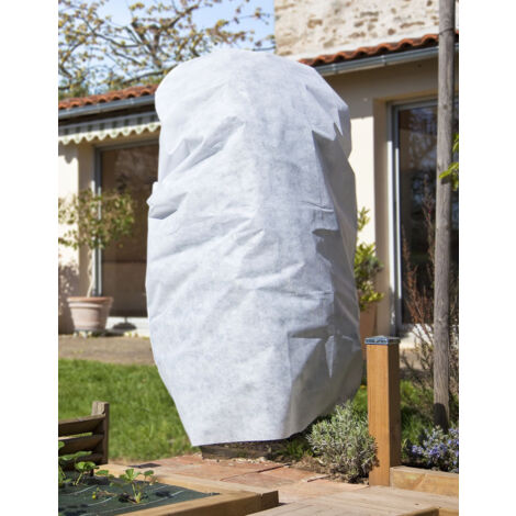 Nortene – Housse d'hivernage 1,8 m en polypropylène non tissé 50 g/m² – Protection anti-UV – Réutilisable plusieurs hivers – Perméable à l'air et à l'eau