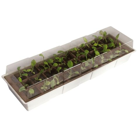 Serre de Fenêtre Nortene en Plastique 49x15,5cm (1/4)