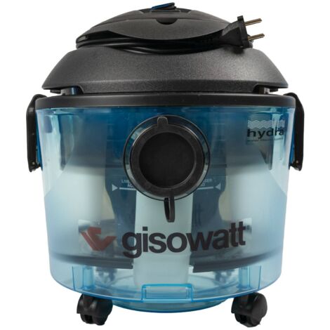 Bidone Aspiratutto 1200W Gisowatt Hydra II con Filtraggio ad Acqua