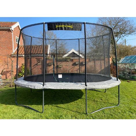 9ft x 13ft JumpKing Oval Combo Pro Trampoline