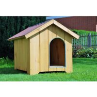 Cuccia per cani in legno, doghe spessore 16mm Serie Super Dog Mod. 500/01 - 120005
