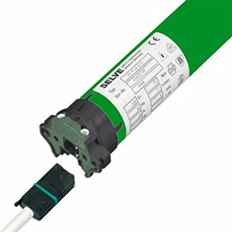 Moteur électrique pour volet roulant Ø50 – Couple 10Nm – Vitesse 17tr/min – Tension 230V – Fin de course mécanique – IP44 – Selve - 17rpm