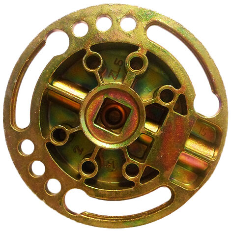 TREUIL A PIGNONS CONIQUES 2/1 ENTREE C6 TRAVERSANT SORTIE Octo40 Embout Debrayable Gauche