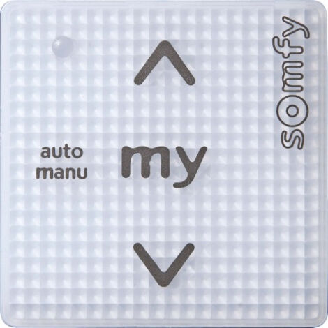 Somfy – Commande murale pour volets roulants 230V – Mode automatique et manuel – Tactile – IP20 – 1811203