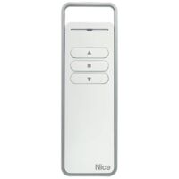 Télécommande Nice Domi P1 1 canal – Portée 200m – Alimentation pile LR03 – Émetteur mural pour stores et volets roulants