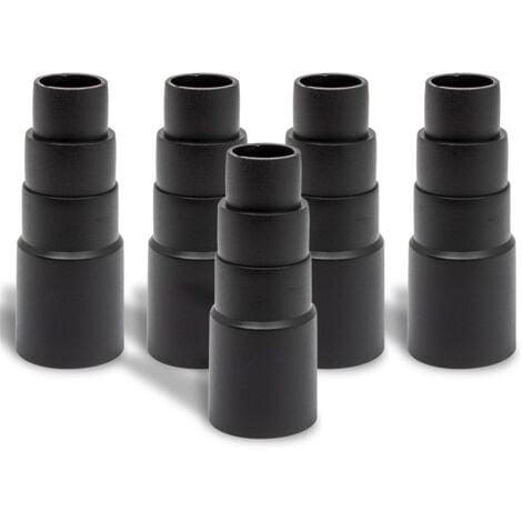 Staubsauger Adapter für Werkstattsauger Industriestaubsauger 21-35 mm Saugschlauch Adapter Reduzierstück geeignet zum Anschluss von Excenterschleifer Stichsäge Kreissäge usw