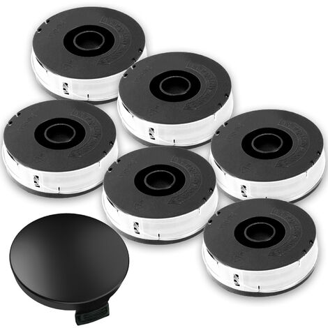 FACULX Molla Di Copertura Del Cappuccio Della Bobina, Molla Di Ricambio, Per La Testa Delle Parti Del Decespugliatore Black And Decker, Per La Maggior Parte Delle Teste Di Linea A 2 Linee