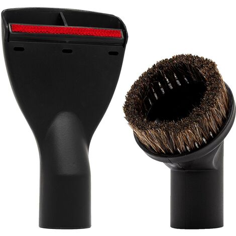 Embout pour meubles rembourrés avec releveur de fil 10 cm de large pour voiture, maison et atelier Brosse aspirante cheveux naturels (1/5)