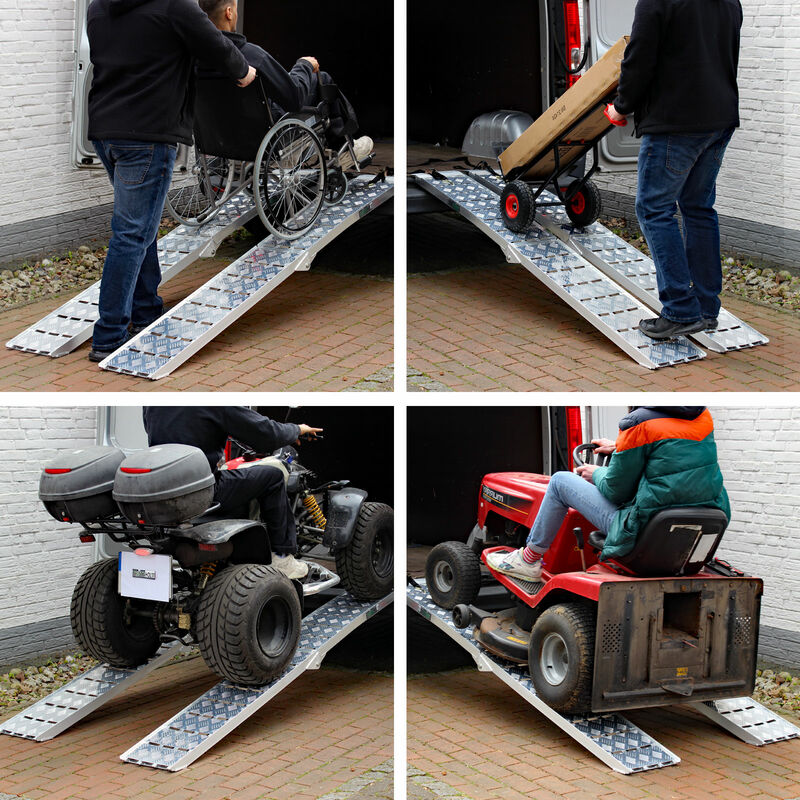 Heckträger für Rollstuhl Transport Aluwanne