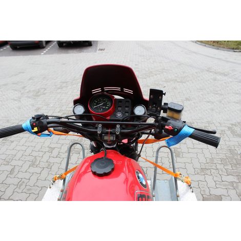 50mm Motorrad Lenker Transport Gurt Spanngurt Tie Down Handlebar
