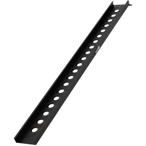 TRUTZHOLM 1 x Auffahrschiene 194 cm Traglast 200 kg Alu schwarz Auffahrrampe Verladerampe Rampe