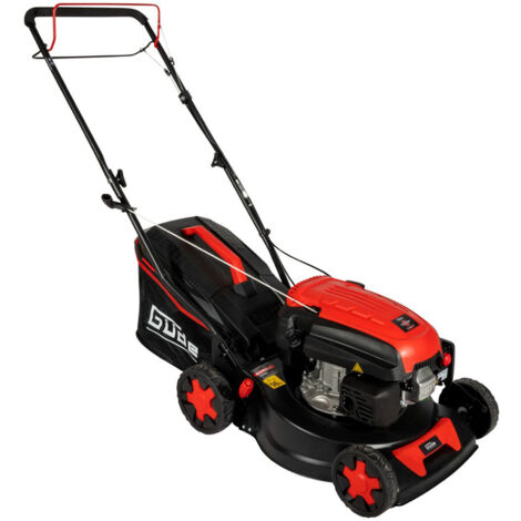 Güde Benzin Rasenmäher ECO WHEELER 413.3 R Schnittbreite  41,8 cm 3in1 Mähen Sammeln Mulchen 95442