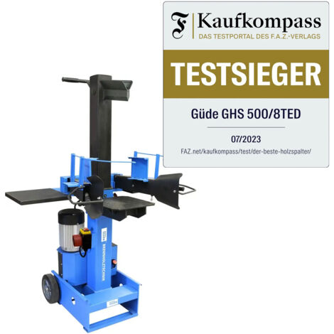 Güde Holzspalter GHS 500-8 TED Brennholz Spalter 8 Tonnen Kurzholzspalter