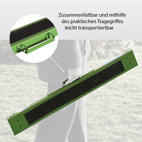 2x Arbeitsbock höhenverstellbar bis 91 cm Unterstellbock Stützbock Klappbock Gerüstbock