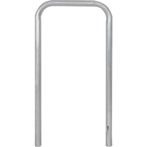 Fahrradanlehnbügel 115x58 cm Stahl feuerverzinkt Ø 48 mm zum Einbetonieren Fahrradparker