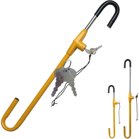 Lenkradkralle Pedalschloss universal Diebstahlsicherung 56,5 – 75,5 cm Auto Wegfahrsperre Lenkradschloß (1/5)