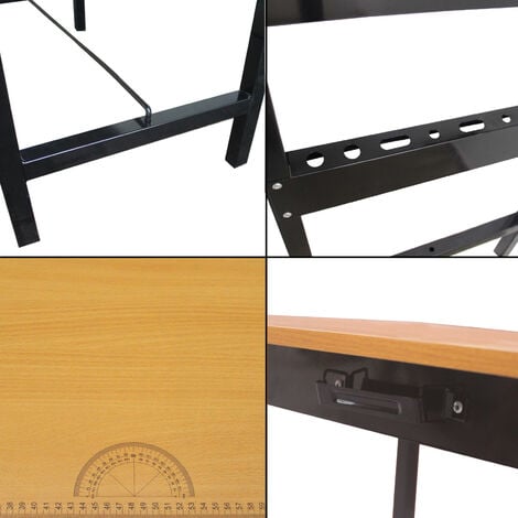 Werktisch100x60x74,5cm Tragkraft 150 kg klappbar Werkbank Arbeitstisch Werkstatttisch