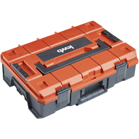 kwb Werkzeug-Koffer inkl. Werkzeug-Set, 80-teilig, gefüllt, robust im E-Case