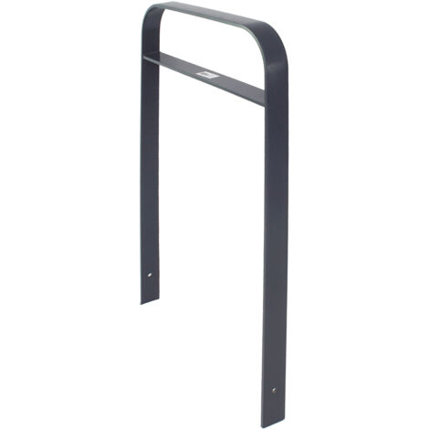 Fahrradanlehnbügel 115 x 76 cm Flachstahl 13 mm Anthrazit Einbetonieren Fahrradständer Parker Typ H (1/5)