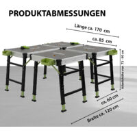 TrutzHolm Werkbank klappbar höhenverstellbar Werktisch Spanntisch Arbeitstis... online kaufen TrutzHolm Werkbank klappbar höhenverstellbar Werktisch Spanntisch Arbeitstis... online kaufen