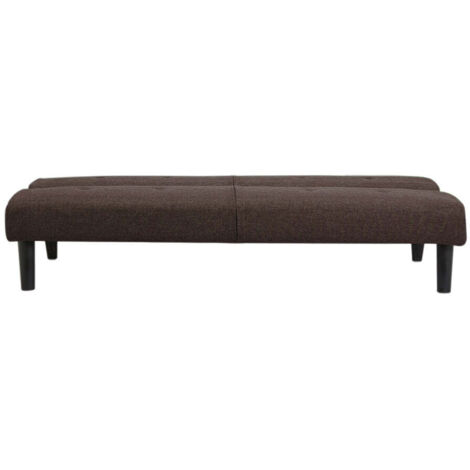 DIVANO OLIVER Marrone in legno tessuto poliestere funzione letto 182x92xH77 (1/3)