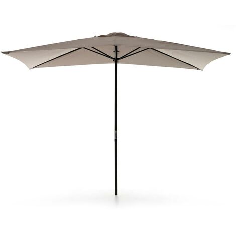 OMBRELLONE GARDEN 3x2 metri Fumo palo centrale M0434-38