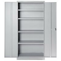 Armadio in metallo per archivio ufficio 100x45x200 in kit di montaggio
