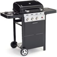 Barbecue a Gas BBQ Griglia con Coperchio Bruciatori Fornello Cottura Australiana